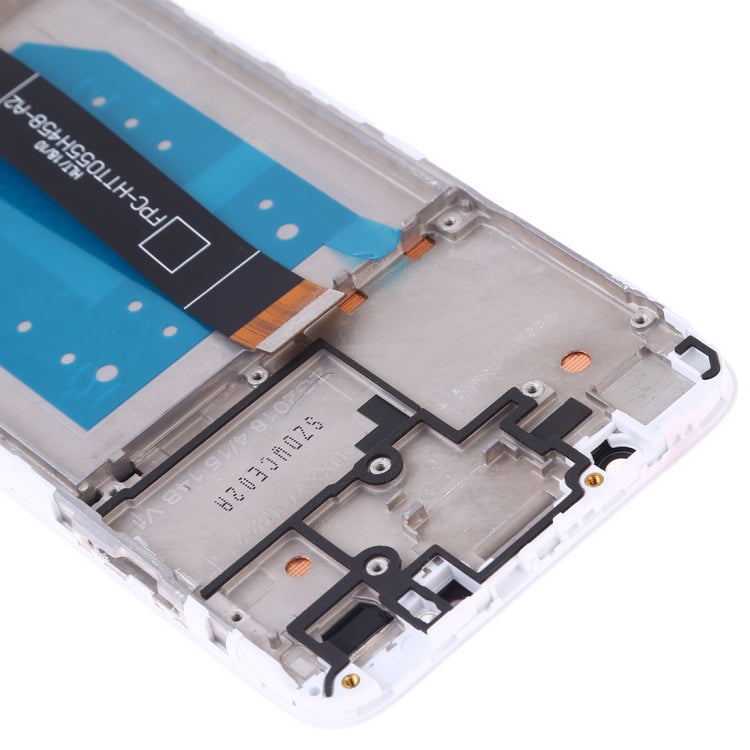OEM LCD Screen for Huawei Y5 Prime (2018) Digitizer Full Assembly with Frame (White) - LCD Screen by buy2fix | Online Shopping UK | buy2fix