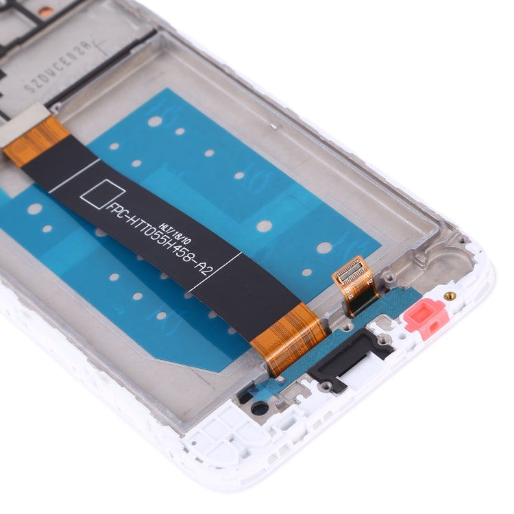 OEM LCD Screen for Huawei Y5 Prime (2018) Digitizer Full Assembly with Frame (White) - LCD Screen by buy2fix | Online Shopping UK | buy2fix