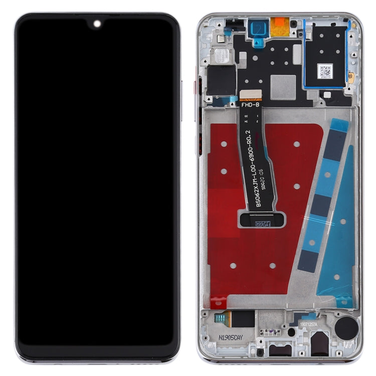 OEM LCD Screen for Huawei P30 Lite / Nova 4e (RAM 6G / High Version) Digitizer Full Assembly with Frame (White) - LCD Screen by buy2fix | Online Shopping UK | buy2fix