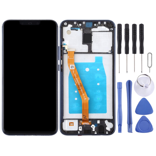 OEM LCD Screen for Huawei Mate 20 Lite / Maimang 7 Digitizer Full Assembly with Frame (Blue) - LCD Screen by buy2fix | Online Shopping UK | buy2fix