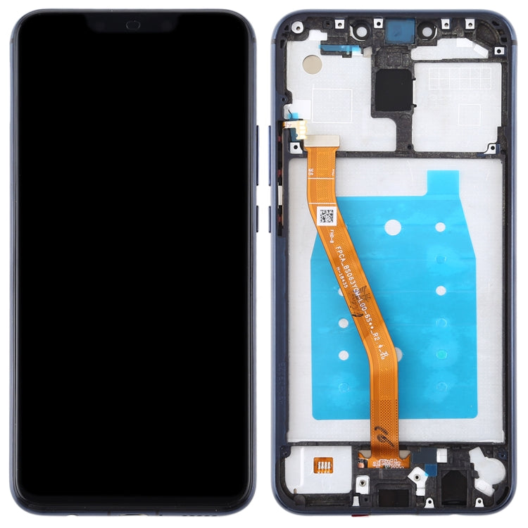 OEM LCD Screen for Huawei Mate 20 Lite / Maimang 7 Digitizer Full Assembly with Frame (Blue) - LCD Screen by buy2fix | Online Shopping UK | buy2fix
