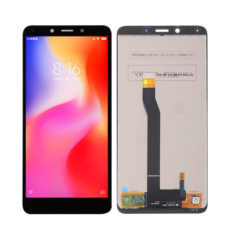 TFT LCD Screen for Xiaomi Redmi 6 / 6A with Digitizer Full Assembly(Black) - LCD Screen by buy2fix | Online Shopping UK | buy2fix
