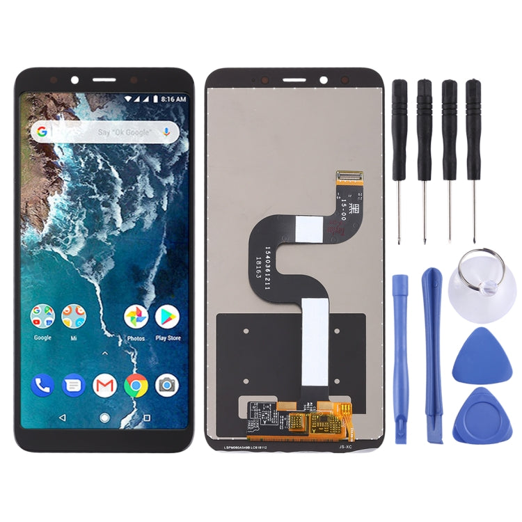 TFT LCD Screen for Xiaomi Mi 6X / A2 with Digitizer Full Assembly(Black) - LCD Screen by buy2fix | Online Shopping UK | buy2fix