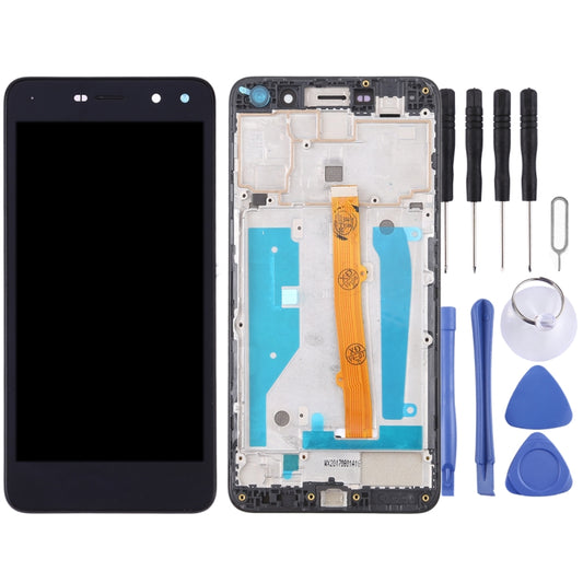 OEM LCD Screen for Huawei Y5 (2017) Digitizer Full Assembly with Frame (Black) - LCD Screen by buy2fix | Online Shopping UK | buy2fix