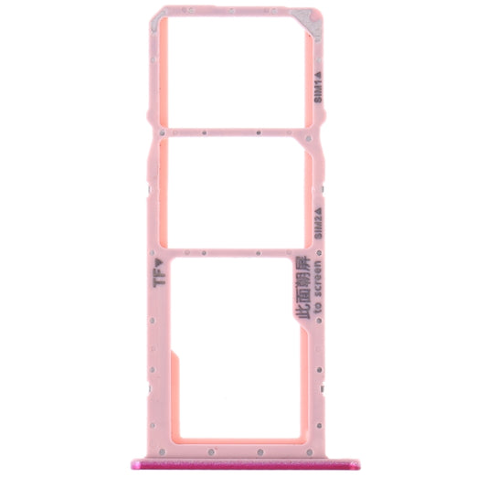 SIM Card Tray + SIM Card Tray + Micro SD Card Tray for Huawei Y7 (2019) / Y7 Pro (2019) / Y7 Prime (2019) (Purple) - Card Socket by buy2fix | Online Shopping UK | buy2fix