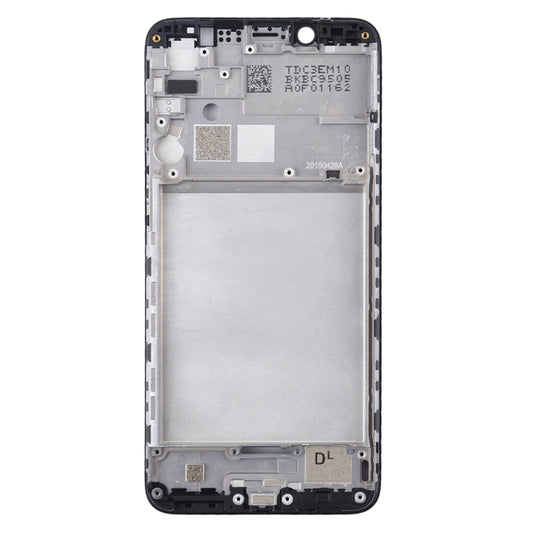 Front Housing LCD Frame Bezel Plate for Xiaomi Redmi 7A (Black) - Frame Bezel Plate by buy2fix | Online Shopping UK | buy2fix