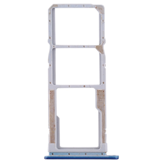 SIM Card Tray + SIM Card Tray + Micro SD Card Tray for Xiaomi Redmi 7A (Dark Blue) - Card Tray by buy2fix | Online Shopping UK | buy2fix