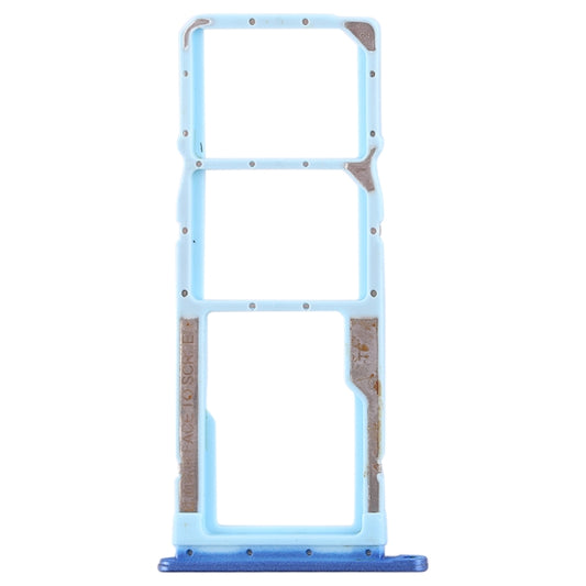 SIM Card Tray + SIM Card Tray + Micro SD Card Tray for Xiaomi Redmi 7A (Blue) - Card Tray by buy2fix | Online Shopping UK | buy2fix
