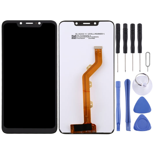 TFT LCD Screen for Infinix Hot 7 X624 with Digitizer Full Assembly (Black) - LCD Screen by buy2fix | Online Shopping UK | buy2fix