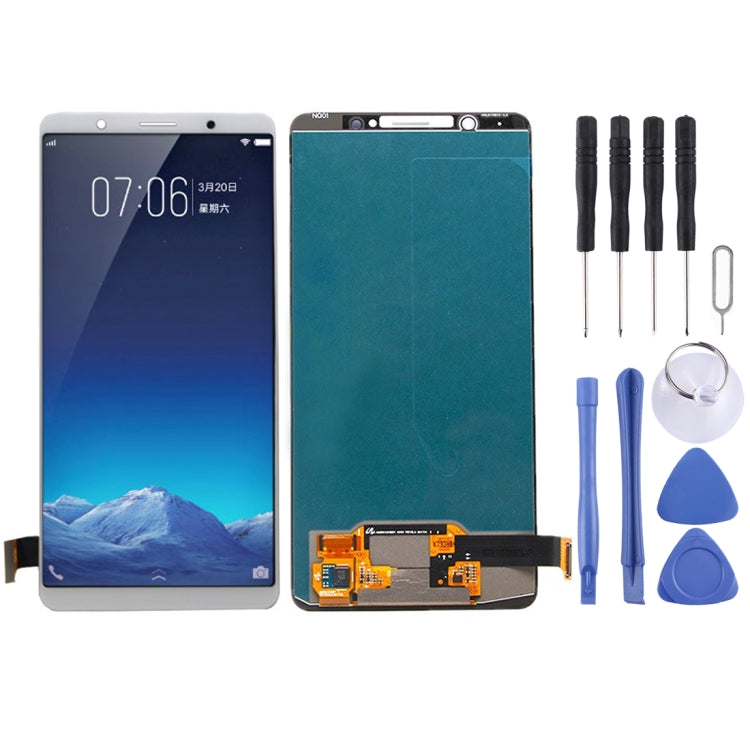 TFT LCD Screen for Vivo X20 Plus with Digitizer Full Assembly(White) - LCD Screen by buy2fix | Online Shopping UK | buy2fix