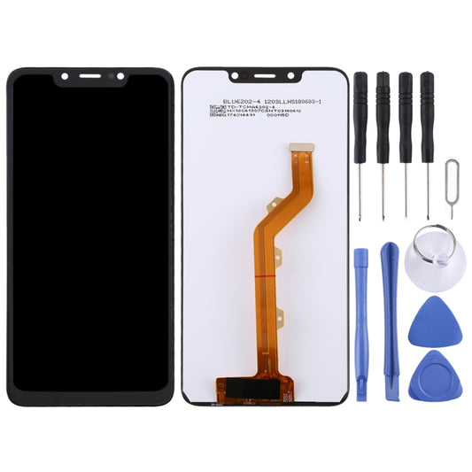 TFT LCD Screen for Tecno Spark 3 KB7 with Digitizer Full Assembly (Black) - LCD Screen by buy2fix | Online Shopping UK | buy2fix