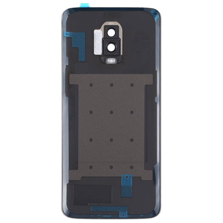 For OnePlus 6T Original Battery Back Cover with Camera Lens (Frosted Black ) - Back Cover by buy2fix | Online Shopping UK | buy2fix