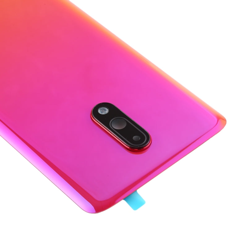 For OnePlus 7 Original Battery Back Cover with Camera Lens Cover (Red) - Back Cover by buy2fix | Online Shopping UK | buy2fix