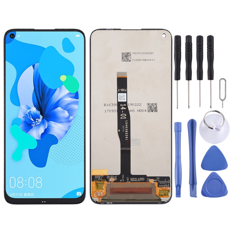 OEM LCD Screen for Huawei Nova 5i with Digitizer Full Assembly (Black) - LCD Screen by buy2fix | Online Shopping UK | buy2fix