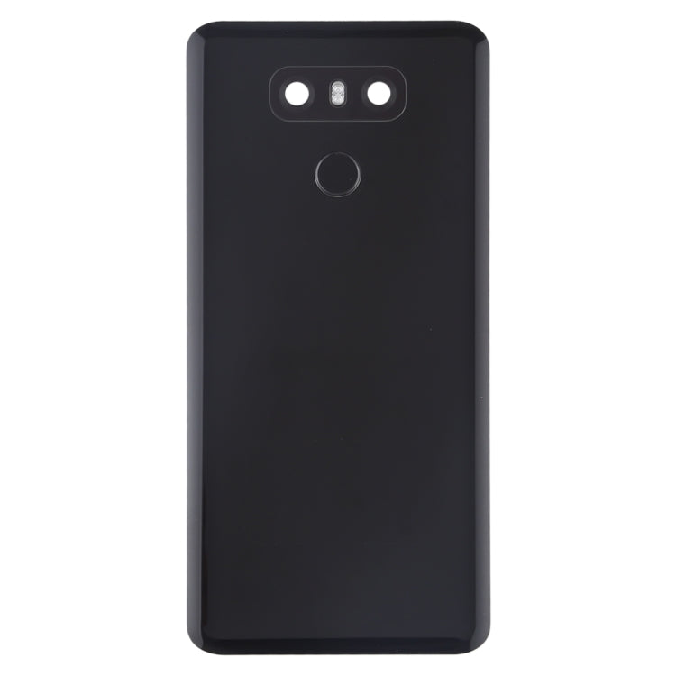 Battery Back Cover with Camera Lens & Fingerprint Sensor for LG G6 / H870 / H870DS / H872 / LS993 / VS998 / US997(Black) - For LG by buy2fix | Online Shopping UK | buy2fix