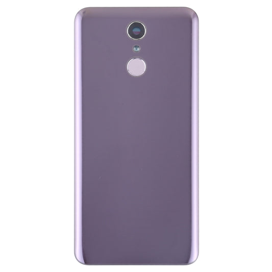 Battery Back Cover with Camera Lens & Fingerprint Sensor for LG Q7 / Q7+(Purple) by buy2fix