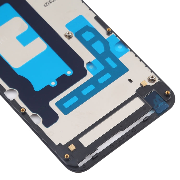 Front Housing LCD Frame Bezel Plate for LG Q6 / Q6+ / LG-M700 / M700 / M700A / US700 / M700H / M703 / M700Y (Black) - For LG by buy2fix | Online Shopping UK | buy2fix