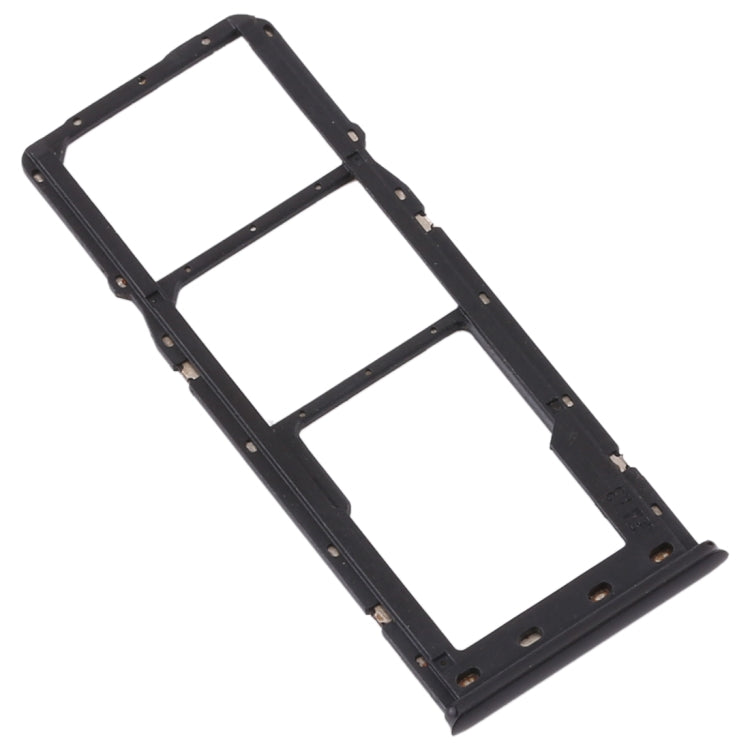 For OPPO Realme 3 Pro / Realme X Lite SIM Card Tray + SIM Card Tray + Micro SD Card Tray (Black) - Card Tray by buy2fix | Online Shopping UK | buy2fix
