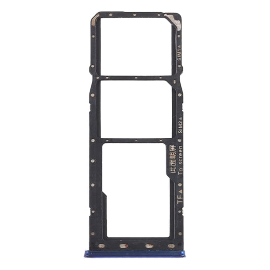 For OPPO Realme 3 Pro / Realme X Lite SIM Card Tray + SIM Card Tray + Micro SD Card Tray (Blue) - Card Tray by buy2fix | Online Shopping UK | buy2fix