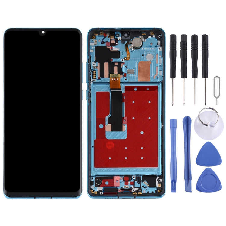 Original OLED LCD Screen for Huawei P30 Pro Digitizer Full Assembly with Frame(Twilight) - LCD Screen by buy2fix | Online Shopping UK | buy2fix