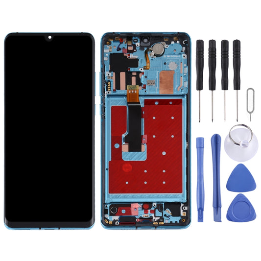 Original OLED LCD Screen for Huawei P30 Pro Digitizer Full Assembly with Frame(Twilight) - LCD Screen by buy2fix | Online Shopping UK | buy2fix
