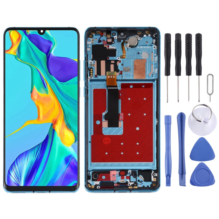 Original OLED LCD Screen for Huawei P30 Pro Digitizer Full Assembly with Frame(Twilight) - LCD Screen by buy2fix | Online Shopping UK | buy2fix
