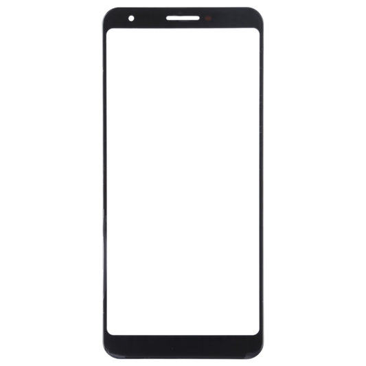 Front Screen Outer Glass Lens for Google Pixel 3a(Black) by buy2fix