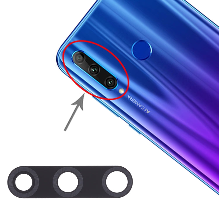 For Huawei Honor 20i 10pcs Back Camera Lens - Camera Series by buy2fix | Online Shopping UK | buy2fix