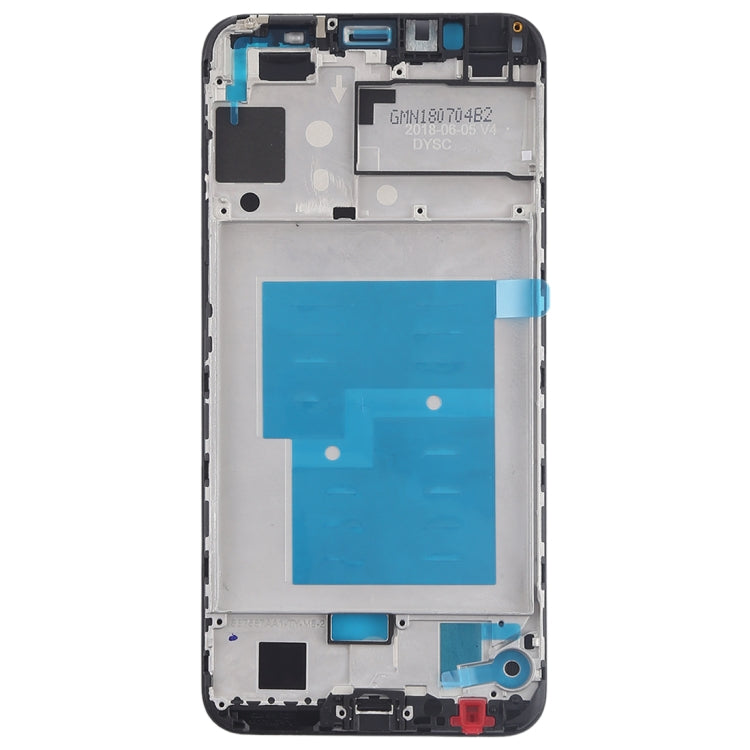 Front Housing LCD Frame Bezel for Huawei Y6 (2018)(Black) - Full Housing Cover by buy2fix | Online Shopping UK | buy2fix