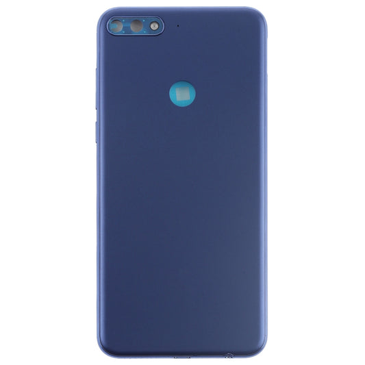 Back Cover with Side Keys for Huawei Y7 (2018)(Blue) by buy2fix