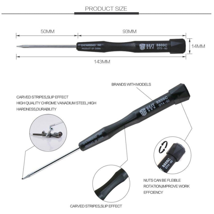 10 in 1 BEST BST-8800C Repair Tool Precision Screwdriver Set - Screwdriver Set by BEST | Online Shopping UK | buy2fix