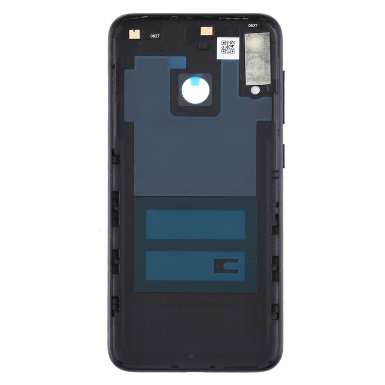 Battery Back Cover with Camera Lens & Side Keys for Asus Zenfone Max (M1) ZB555KL(Black Blue) - Back Cover by buy2fix | Online Shopping UK | buy2fix