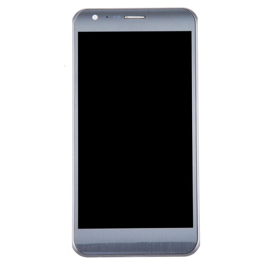 Original LCD Screen for LG X Cam / K580 / K580I / K580Y Digitizer Full Assembly with Frame (Silver) - For LG by buy2fix | Online Shopping UK | buy2fix