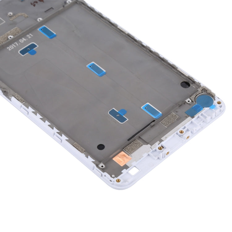 For Xiaomi Mi Max 2 Front Housing LCD Frame Bezel(White) - Frame Bezel Plate by buy2fix | Online Shopping UK | buy2fix