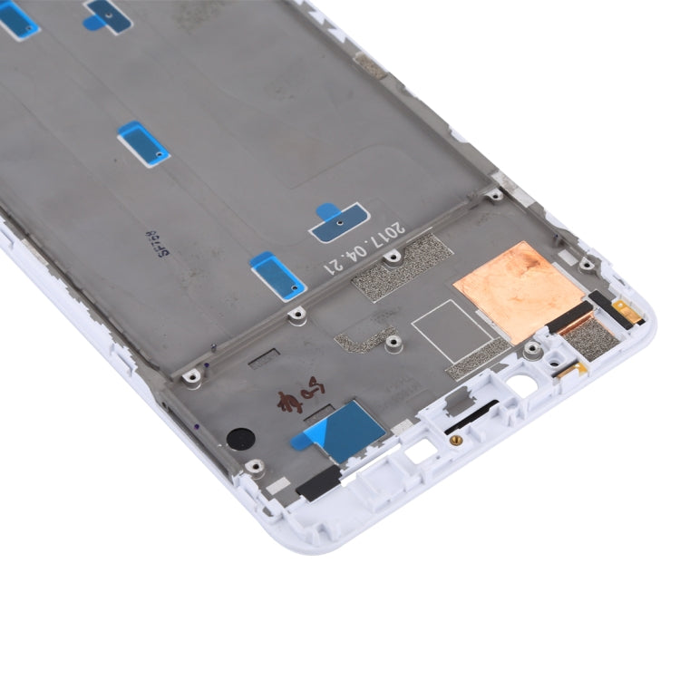 For Xiaomi Mi Max 2 Front Housing LCD Frame Bezel(White) - Frame Bezel Plate by buy2fix | Online Shopping UK | buy2fix