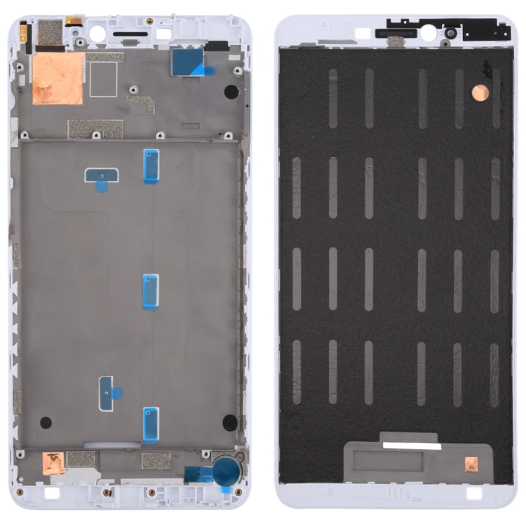 For Xiaomi Mi Max 2 Front Housing LCD Frame Bezel(White) - Frame Bezel Plate by buy2fix | Online Shopping UK | buy2fix
