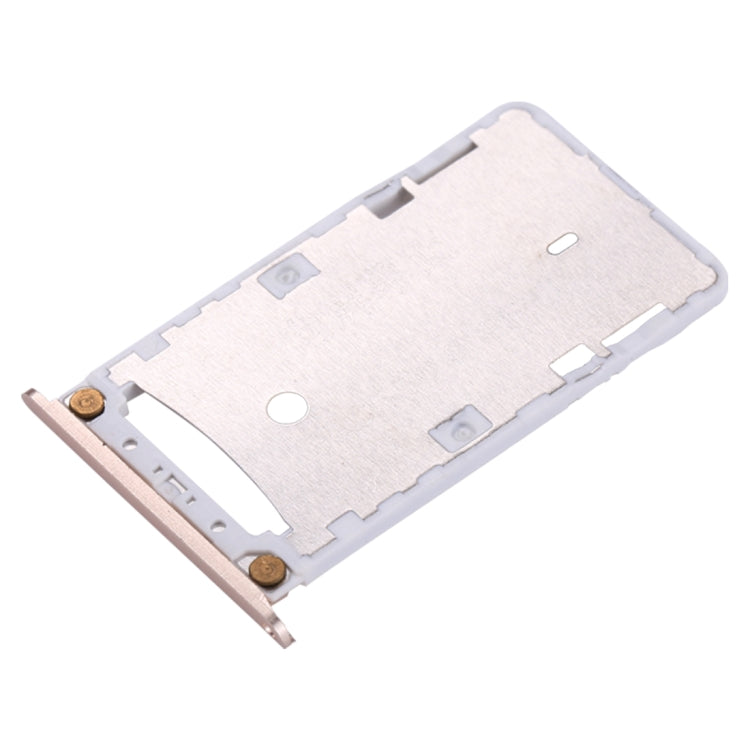 For Xiaomi Redmi 3 & 3s SIM & SIM / TF Card Tray(Gold) - Card Tray by buy2fix | Online Shopping UK | buy2fix