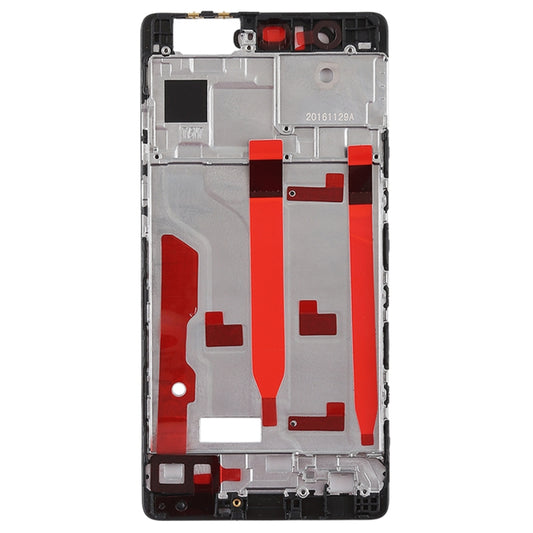 Front Housing LCD Frame Bezel Plate for Huawei P9(Black) by buy2fix