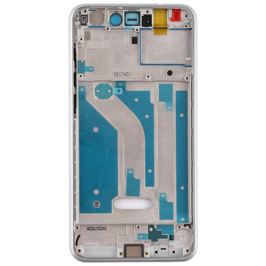 Middle Frame Bezel Plate with Side Keys for Huawei Honor 8 Lite(White) by buy2fix