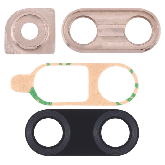 For Huawei Nova 4 10pcs Camera Lens Cover (Gold) - Camera Series by buy2fix | Online Shopping UK | buy2fix