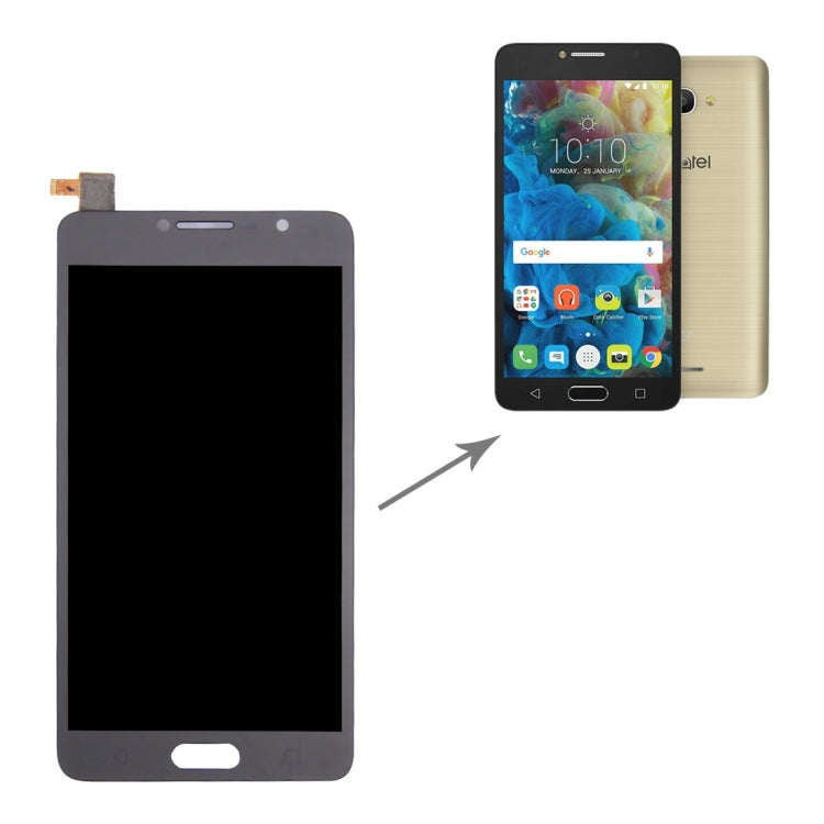 OEM LCD Screen for Alcatel Pop 4S / 5095 with Digitizer Full Assembly (Black) by buy2fix