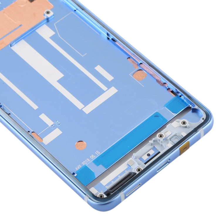 Middle Frame Bezel Plate for HTC U11+ (Blue) - Full Housing Cover by buy2fix | Online Shopping UK | buy2fix