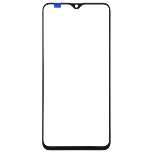 For OPPO Reno Z Front Screen Outer Glass Lens (Black) - Outer Glass Lens by buy2fix | Online Shopping UK | buy2fix