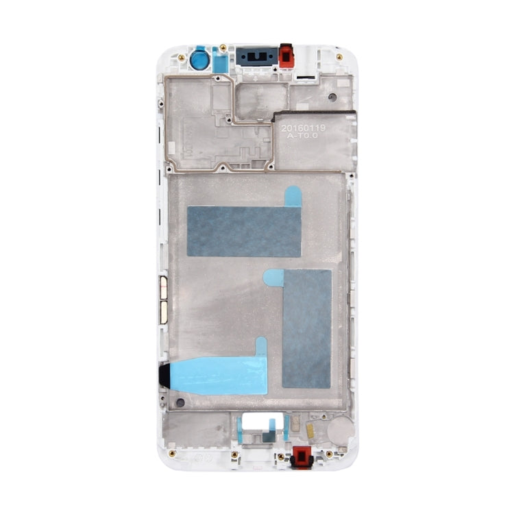 For Huawei Maimang 5 Front Housing LCD Frame Bezel Plate(White) - Full Housing Cover by buy2fix | Online Shopping UK | buy2fix