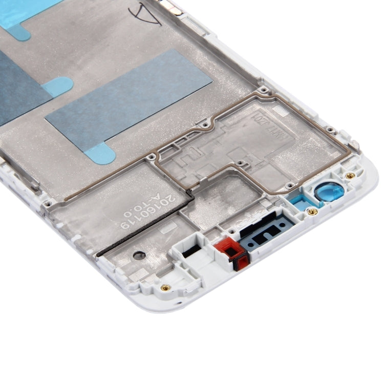 For Huawei Maimang 5 Front Housing LCD Frame Bezel Plate(White) - Full Housing Cover by buy2fix | Online Shopping UK | buy2fix