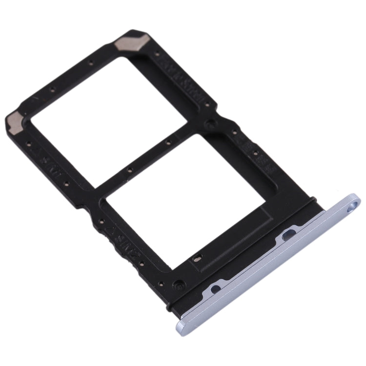 For Realme X2 Pro SIM Card Tray + SIM Card Tray (Silver) - Card Tray by buy2fix | Online Shopping UK | buy2fix