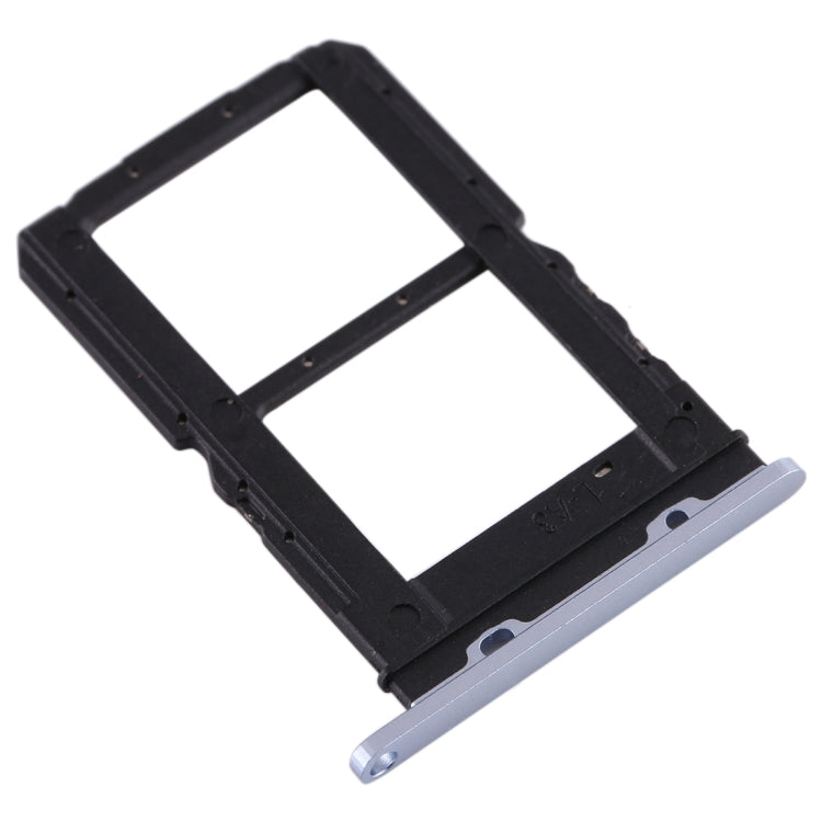For Realme X2 Pro SIM Card Tray + SIM Card Tray (Silver) - Card Tray by buy2fix | Online Shopping UK | buy2fix
