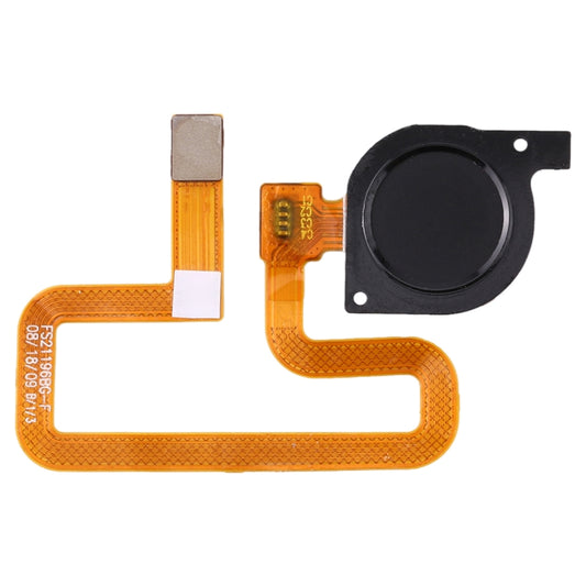 Fingerprint Sensor Flex Cable for Huawei Enjoy 8 (Black) - Flex Cable by buy2fix | Online Shopping UK | buy2fix