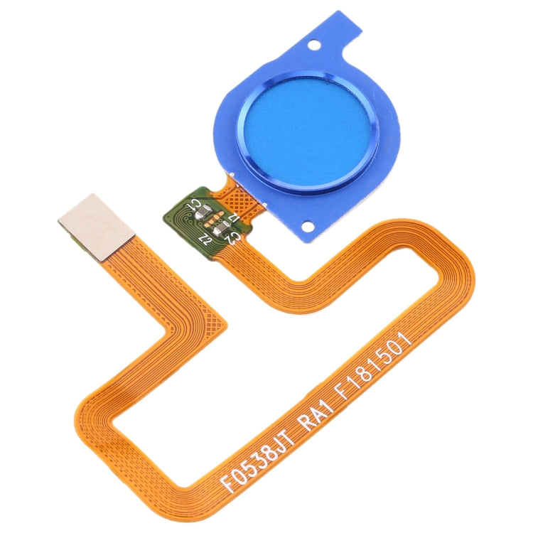 Fingerprint Sensor Flex Cable for Huawei Enjoy 8 (Blue) - Flex Cable by buy2fix | Online Shopping UK | buy2fix