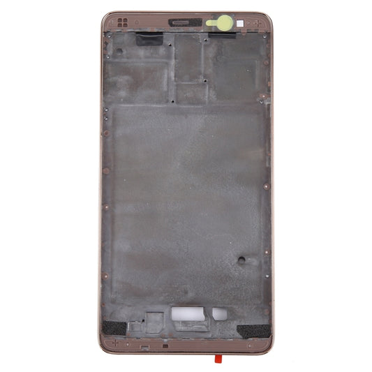 For Huawei Mate 9 Front Housing LCD Frame Bezel Plate(Mocha Gold) - Full Housing Cover by buy2fix | Online Shopping UK | buy2fix